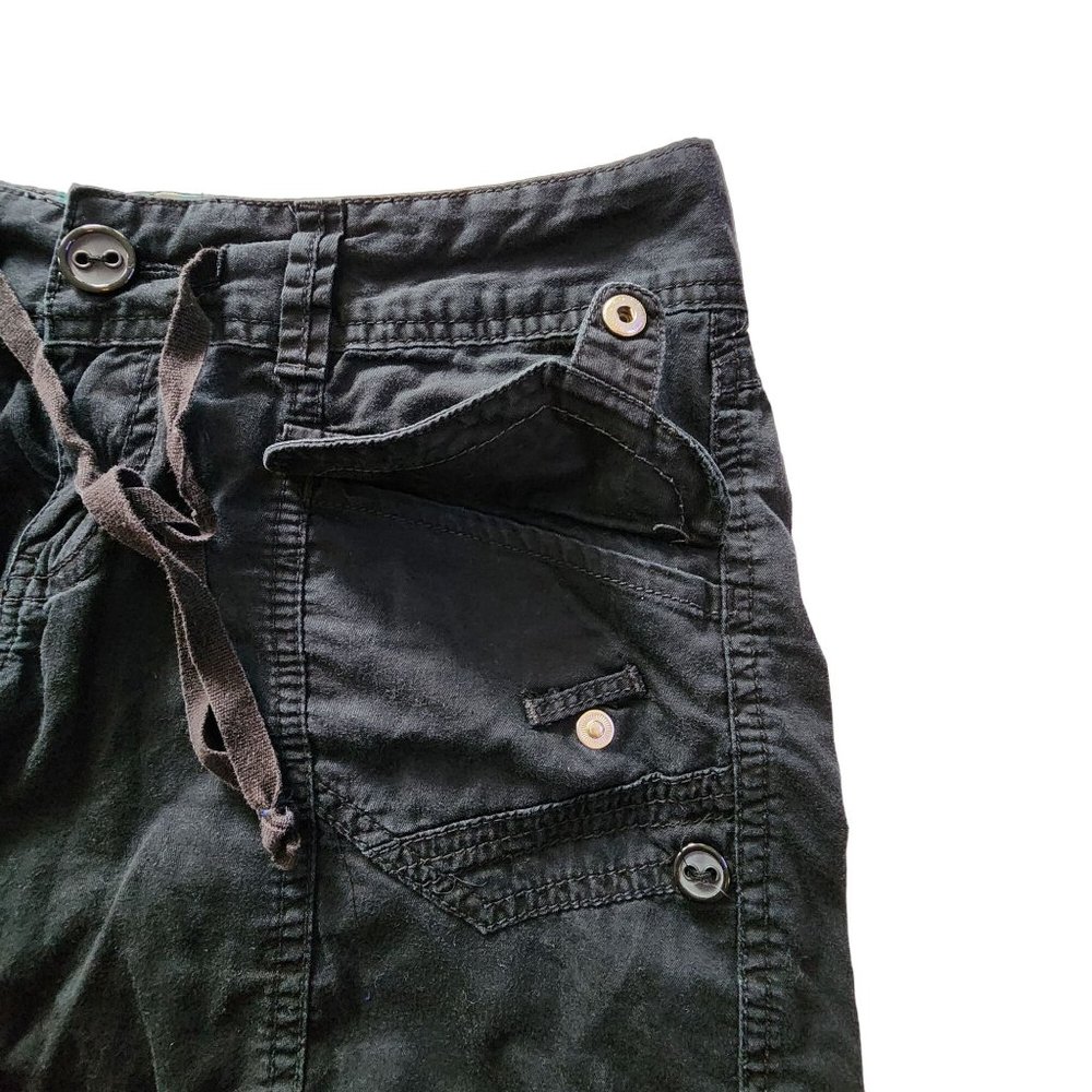 Juniors Union Bay Black Shorts Size 3 - Picture 8 of 12